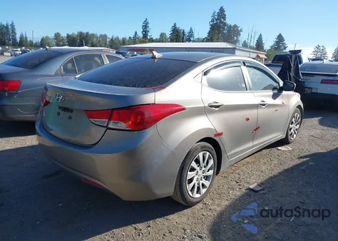 2013 Hyundai Elantra Gls/Limited из США, поврежденный, VIN 5NPDH4AEXDH215986